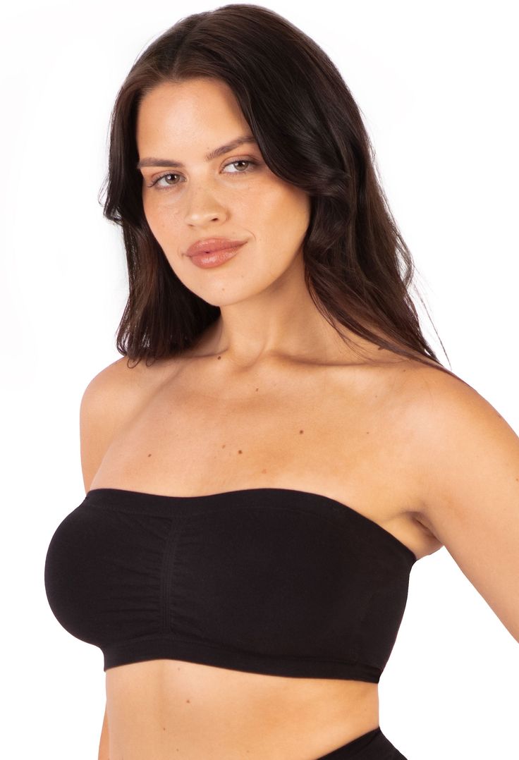 Zavynia Seamless Strapless Women's Bra Front View