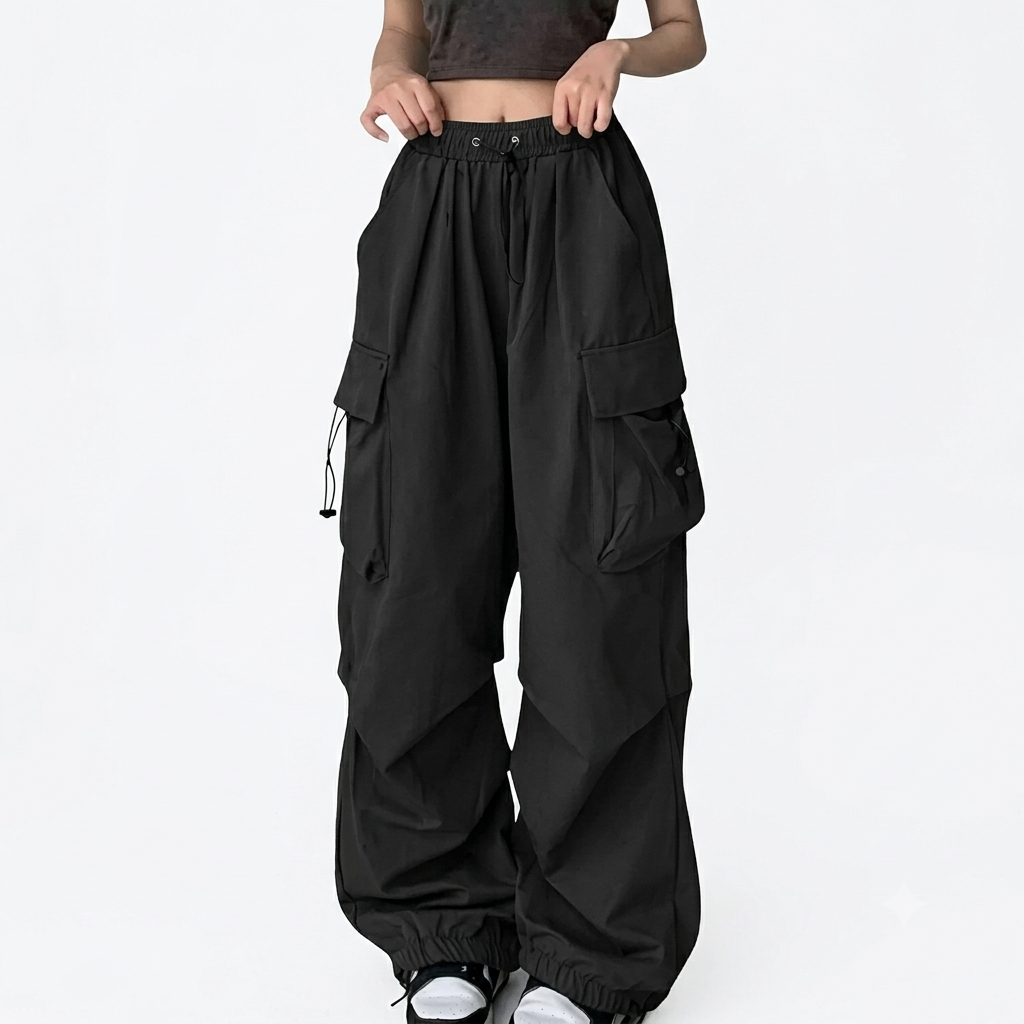 Zavynia women's casual wide leg cargo joggers for everyday wear